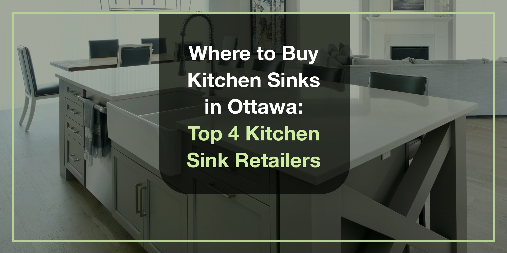 Where to Buy Kitchen Sinks in Ottawa